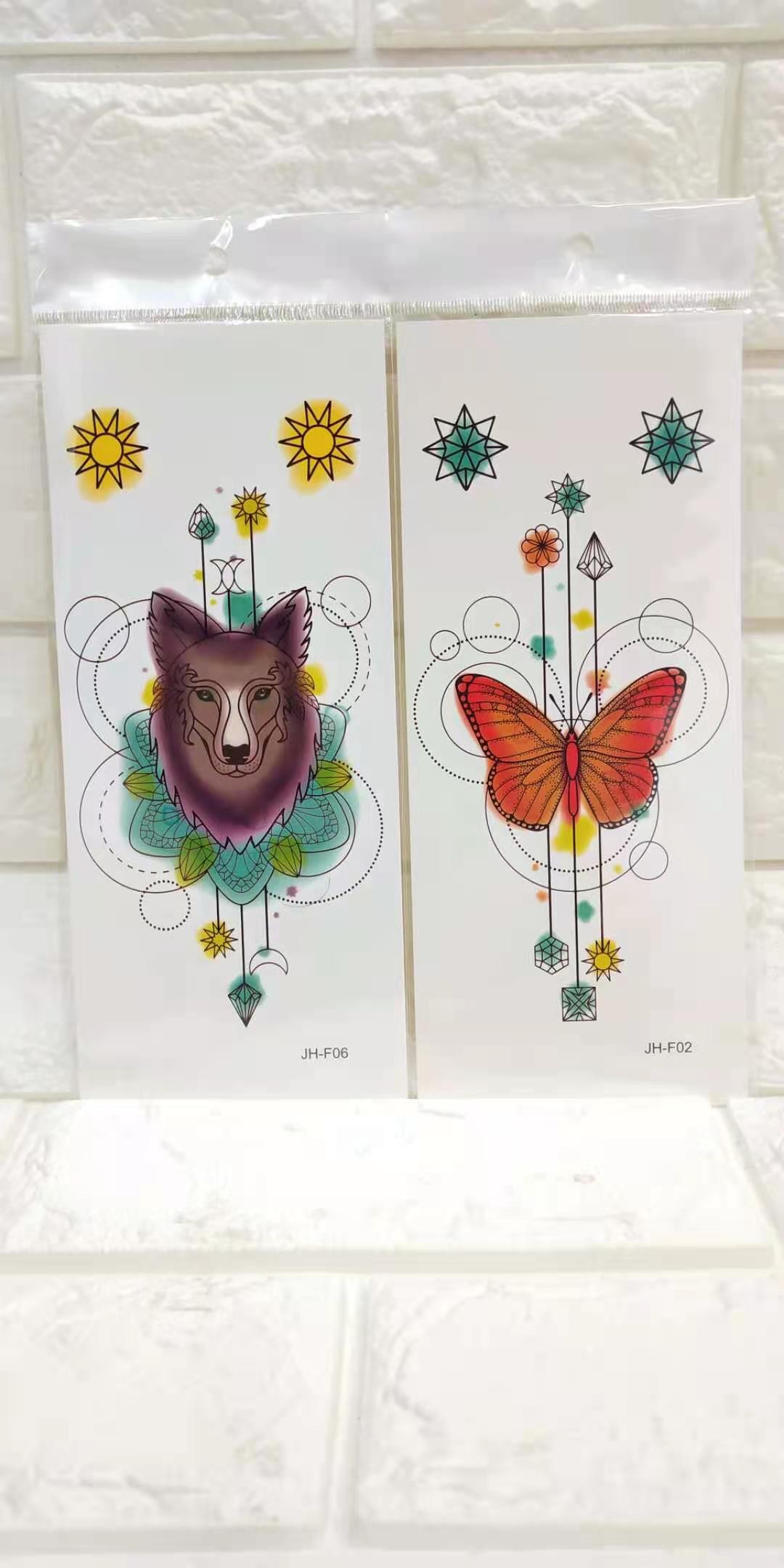 JH-F纹身贴身体贴转移贴DIY贴详情图2