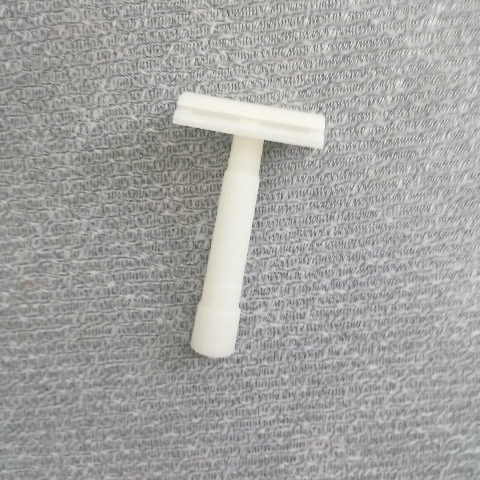 厂家直销双面刀架剃须刀刮胡刀手动剃须刀老式刮胡刀男士洁面仪酒店用品一次性剃须刀刀片双面刀片可更换刀架便携带塑料双面剃须刀
