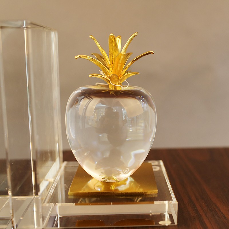 Modern light luxury decorative item, creative crystal bookend dual-purpose decoration TY50085 detail image 1