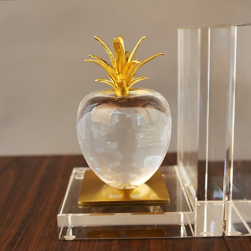 Modern light luxury decorative item, creative crystal bookend dual-purpose decoration TY50085 detail image 2