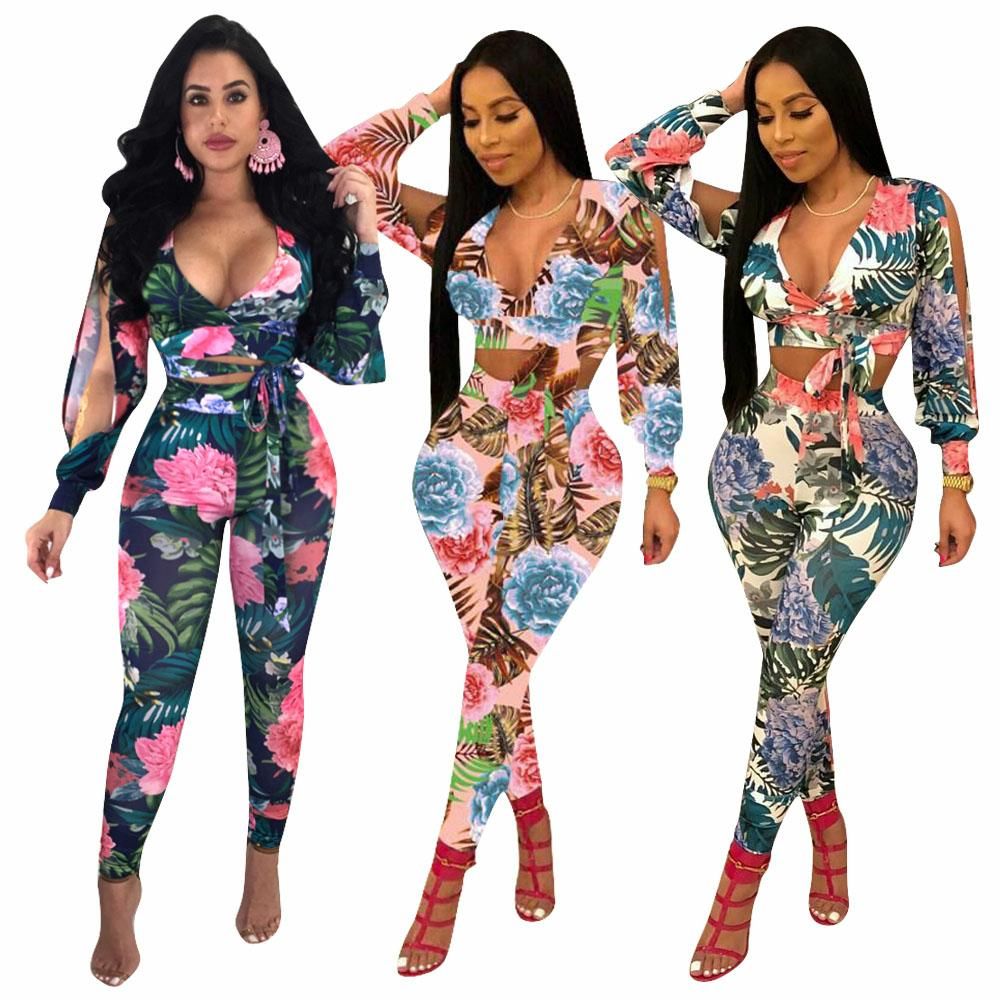 Sexy digital print slim dress large size bag hip color thumbnail