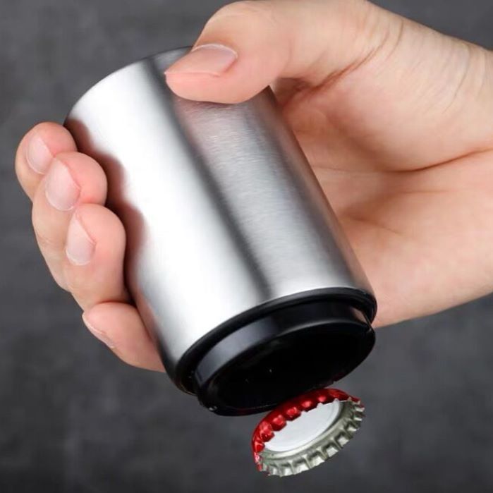 Wholesale beer bottle opener Stainless steel automatic bottle opener Creative bar KTV press bottle opener Bottle opener