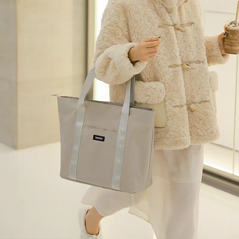 新款购物袋可折叠便携手提环保袋大容量加厚收纳袋26400