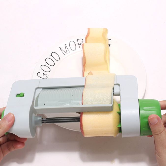 Kitchen utensils Home peeler Hand rotating fruit and vegetable slicer Purple cabbage slicer
