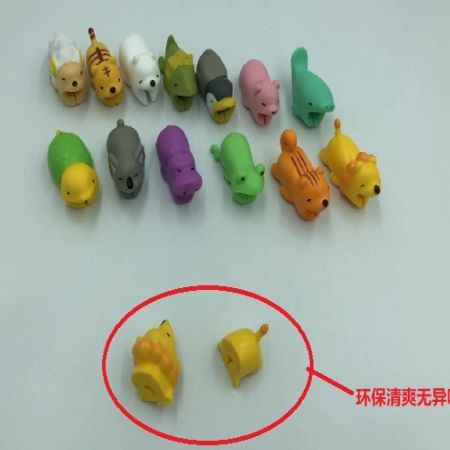 يتم إرسال مجموعة من 36 مجموعة من شكل حيوان بشكل عشوائي من خلال مبيعات مباشرة من شركة Cable Bite Pite Pite Bite Bite) details Picture
