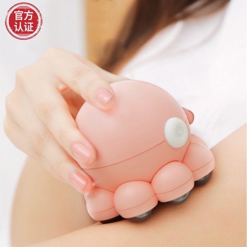 Cross border mini octopus Small eight massager cervical spine hand, foot and waist massager shoulder and neck home body massager details Picture