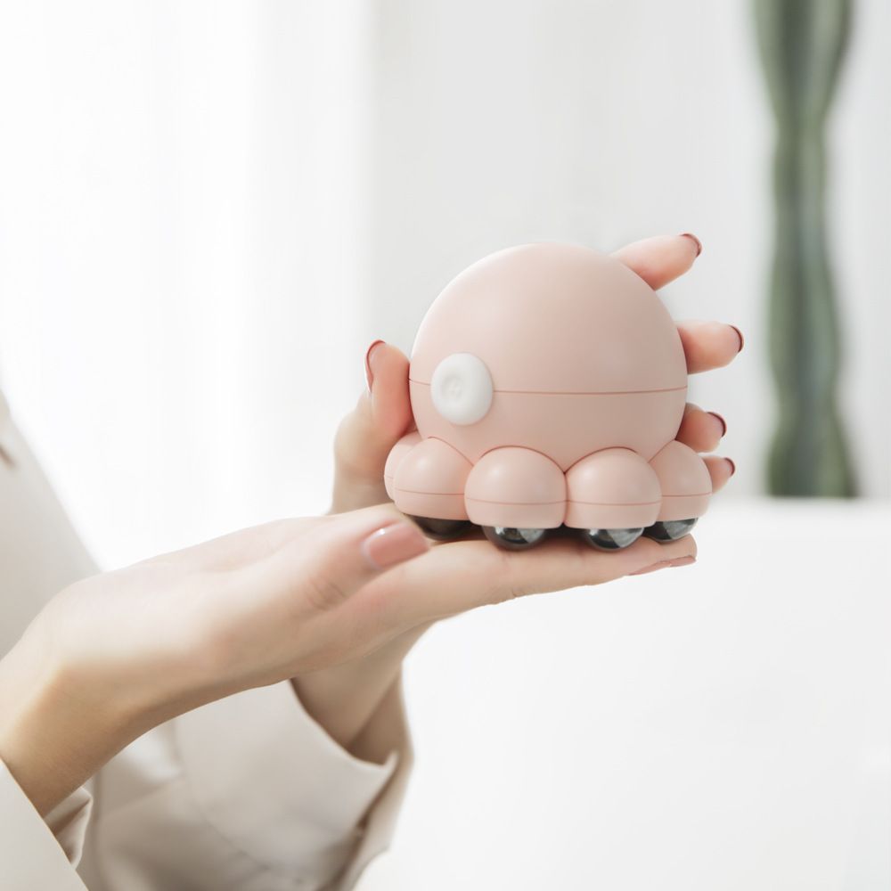 Cross border mini octopus Small eight massager cervical spine hand, foot and waist massager shoulder and neck home body massager Specification drawing
