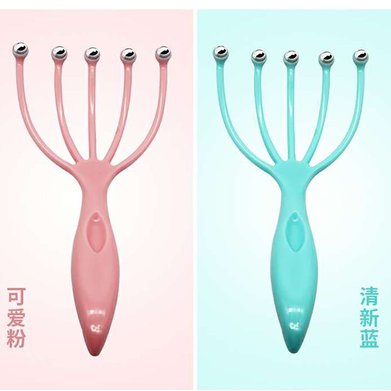 Net red small tool head massage claw head massager five-claw scalp massager scratch head tickle Application Scenario