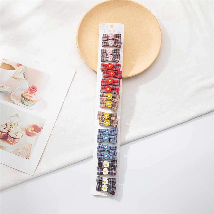 Korean fashion fabric bow duck clip 202103020016