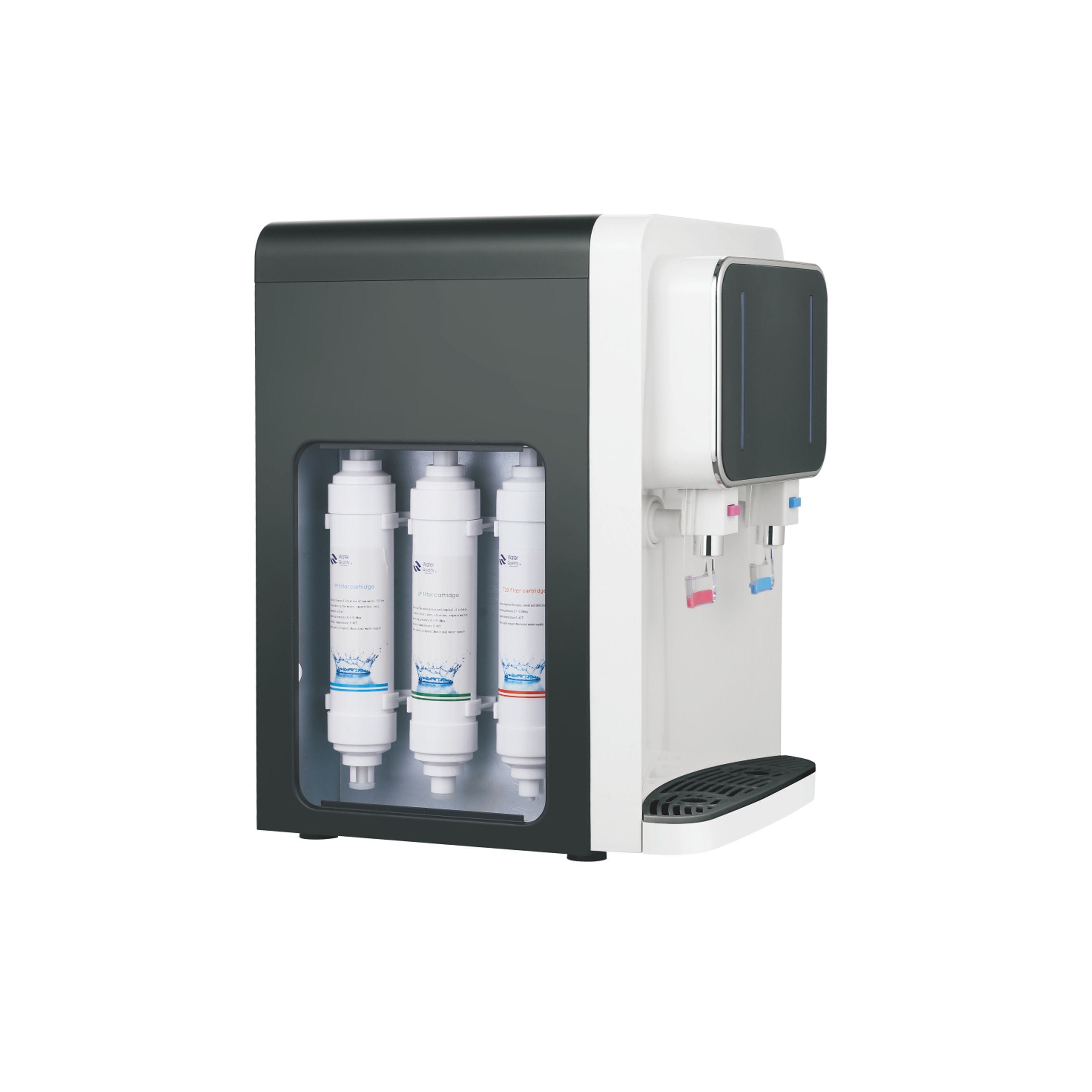 92T/UF Desktop Water Dispenser Direct-drinking All-in-One Machine Small Home Vertical Heating and Refrigeration Mini Dormitory Students Desktop Office thumbnail