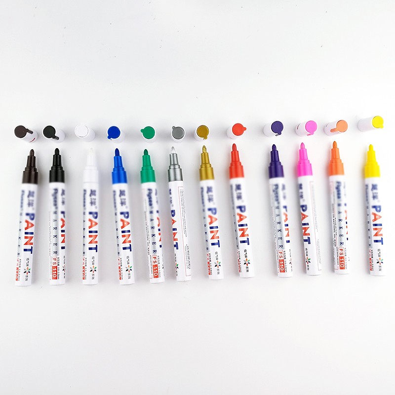 FS110白色油漆笔 金色油漆笔 银色油漆笔 12色油漆笔详情3