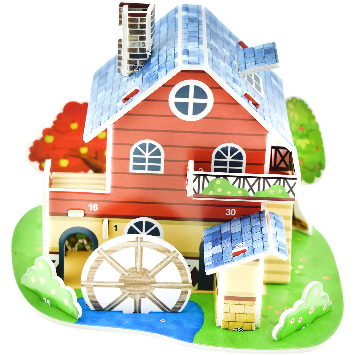 建筑模型实物图