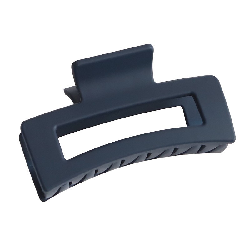 Korean hair accessory, large matte Morandi color hair clip, elegant and stylish, hair clip clip at the back of the head pic 6