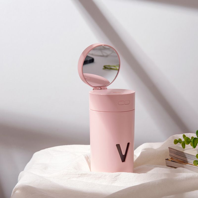 新款LLD台灯加湿器多功能电池小型便携家用桌面led台灯补水加湿器细节图