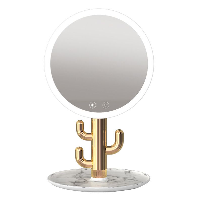The new creative M13 cactus table lamp, dimming LED makeup mirror light, and the popular supplementary lighting makeup mirror light Item Picture