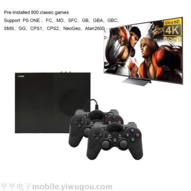 PS2 PS4经典电视游戏机 拳皇 魂斗罗 掌上游戏机 可连电视机产品图