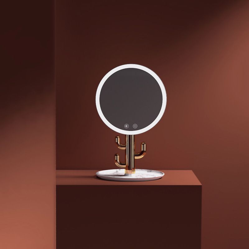 The new creative M13 cactus table lamp, dimming LED makeup mirror light, and the popular supplementary lighting makeup mirror light details Picture