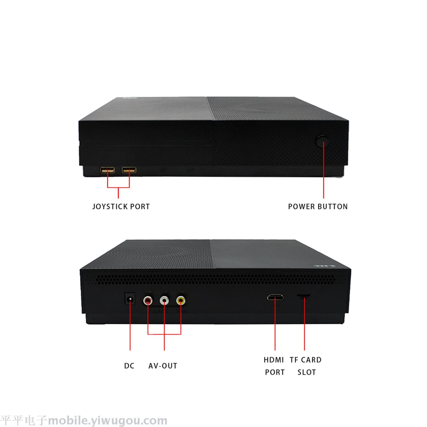 PS2 PS4经典电视游戏机 拳皇 魂斗罗 掌上游戏机 可连电视机详情图2