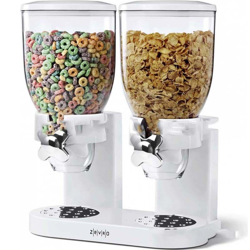 双桶单桶麦片机 谷物分配器 Cereal Dispenser 麦片储存罐  量大价格请咨询客服详情图2
