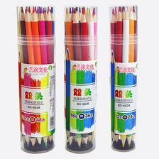 艺涂双头彩色铅笔小学生儿童用彩铅画笔彩笔专业画画笔工具无铅毒12色16色24色48色