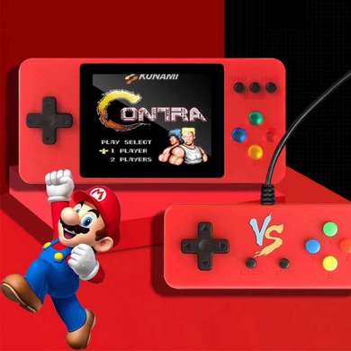 K8 handheld game console 500 retro retro classic mini handheld two-player battle game manufacturers direct sales