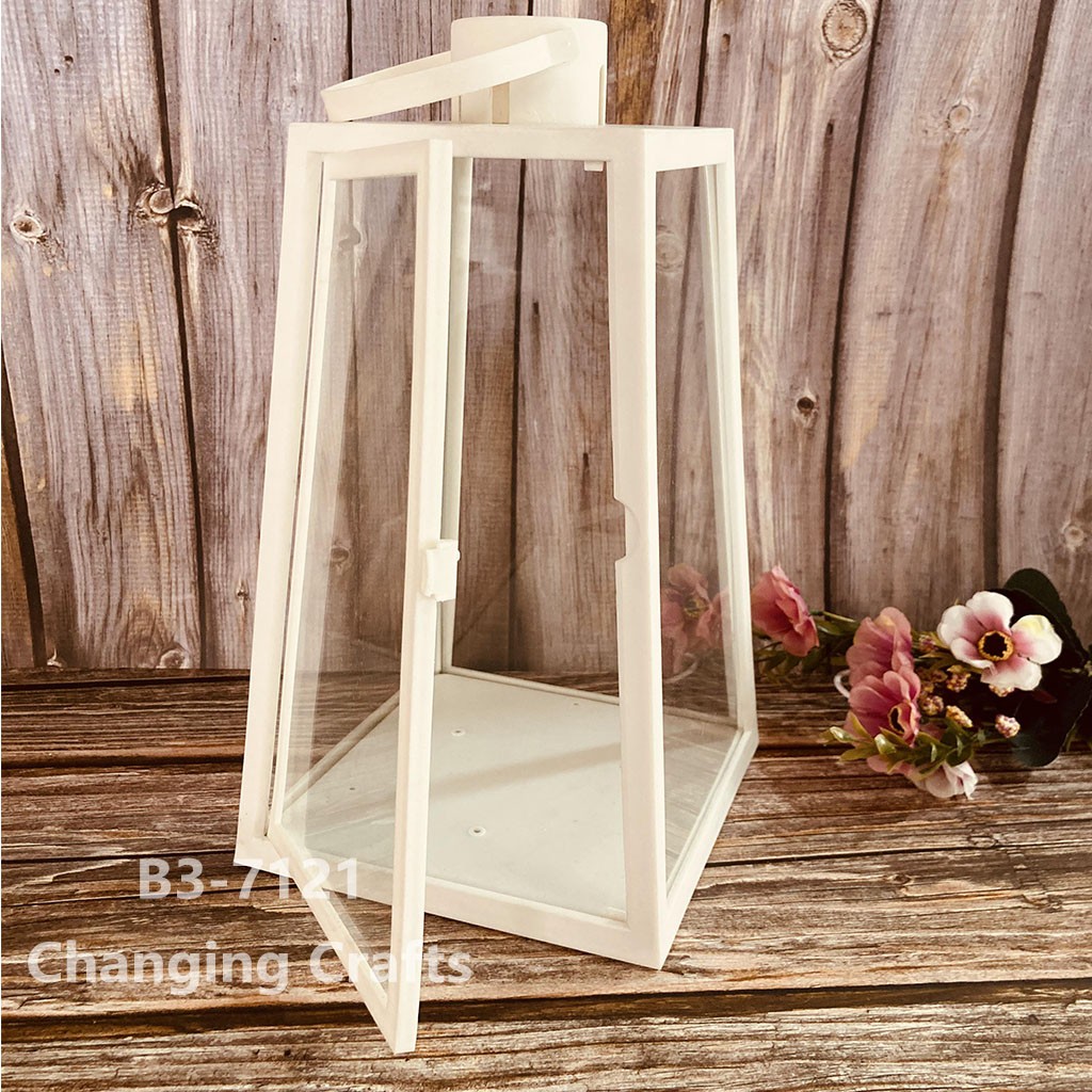 European-style large wind lamps, plastic glass horse lanterns, candlesticks, home decorations, wedding walking walkways, and lighting props detail image 1