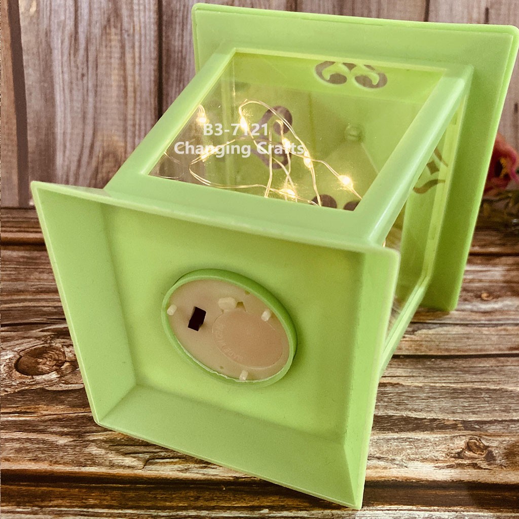 New Ramadan Christmas decorative wind lanterns, creative Christmas printed small oil lamp ornaments, Halloween detail image 5