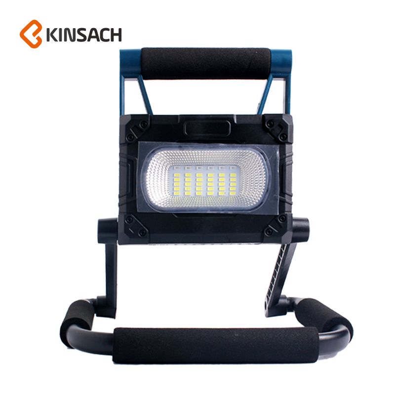 LED high-intensity charging floodlight, outdoor square emergency light, power failure lighting, camping, setting up a stall, portable household