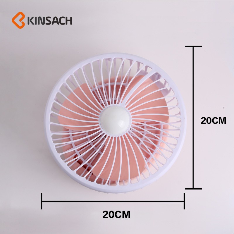 桌面小型电风扇静音台式摇头可充电学生宿舍寝室家用办公室6寸详情图2