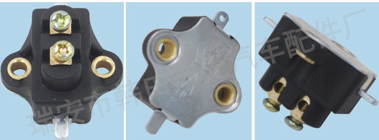 Factory direct sales 5086011-K 2 plug 2 hole hook head automotive matching pull stop switch with spring button open pic 8
