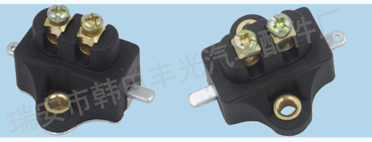Factory direct sales 5086011-K 2 plug 2 hole hook head automotive matching pull stop switch with spring button open pic 7