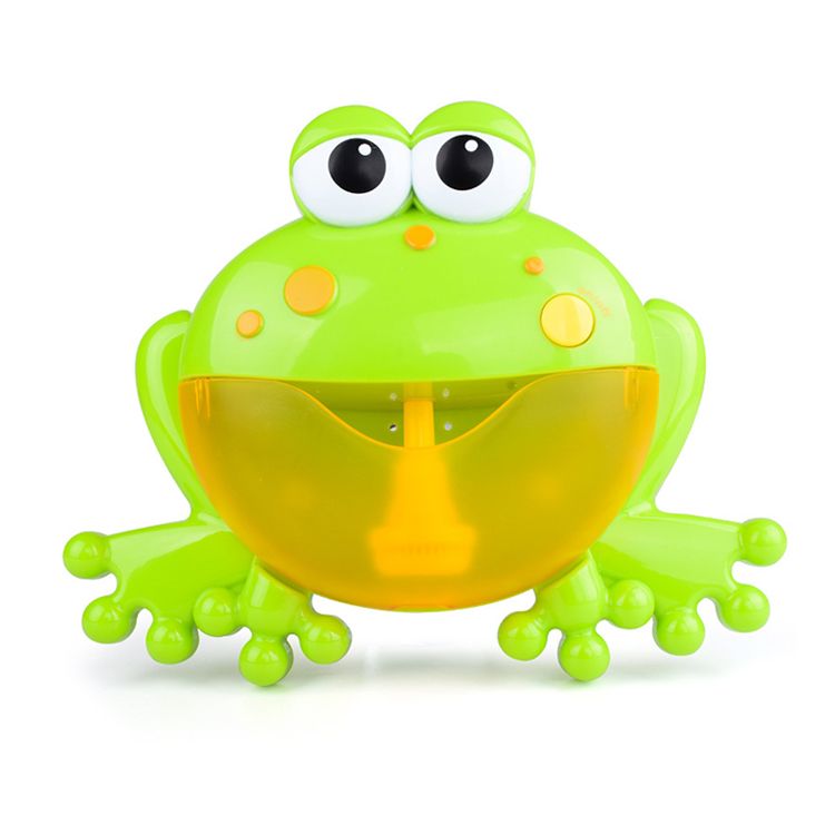 儿童宝宝创意青蛙恐龙吐泡泡螃蟹音乐沐浴起泡机浴室洗澡戏水玩具图