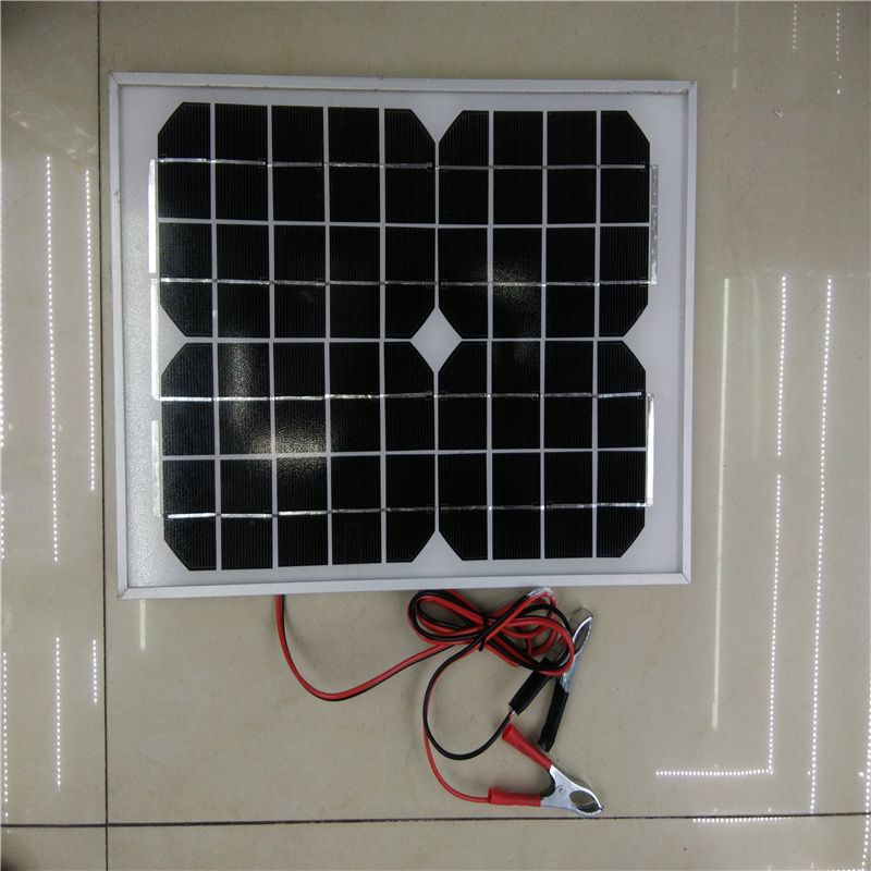 Single-crystal high-power solar charging panels