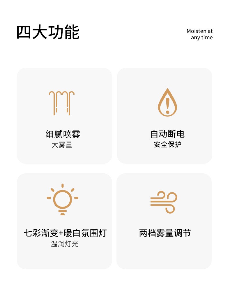 新款创意USB轮胎加湿器车载办公补水桌面夜光迷你加湿器详情图1