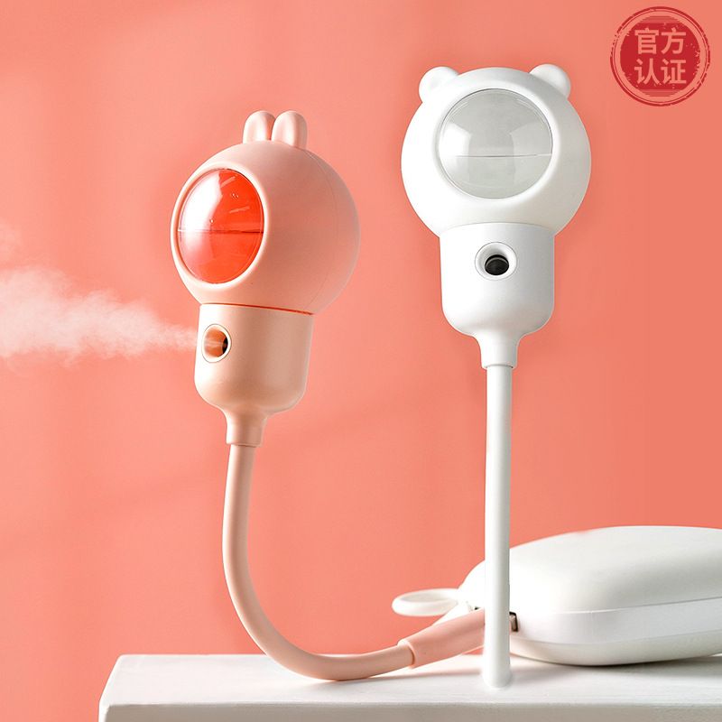 新款萌物USB加湿器可爱便携补水仪车载办公室电脑桌面迷你加湿器