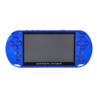 X9升级版三代掌上游戏机16G外贸掌机5.1寸大屏PSP双摇杆128位街机白底实物图