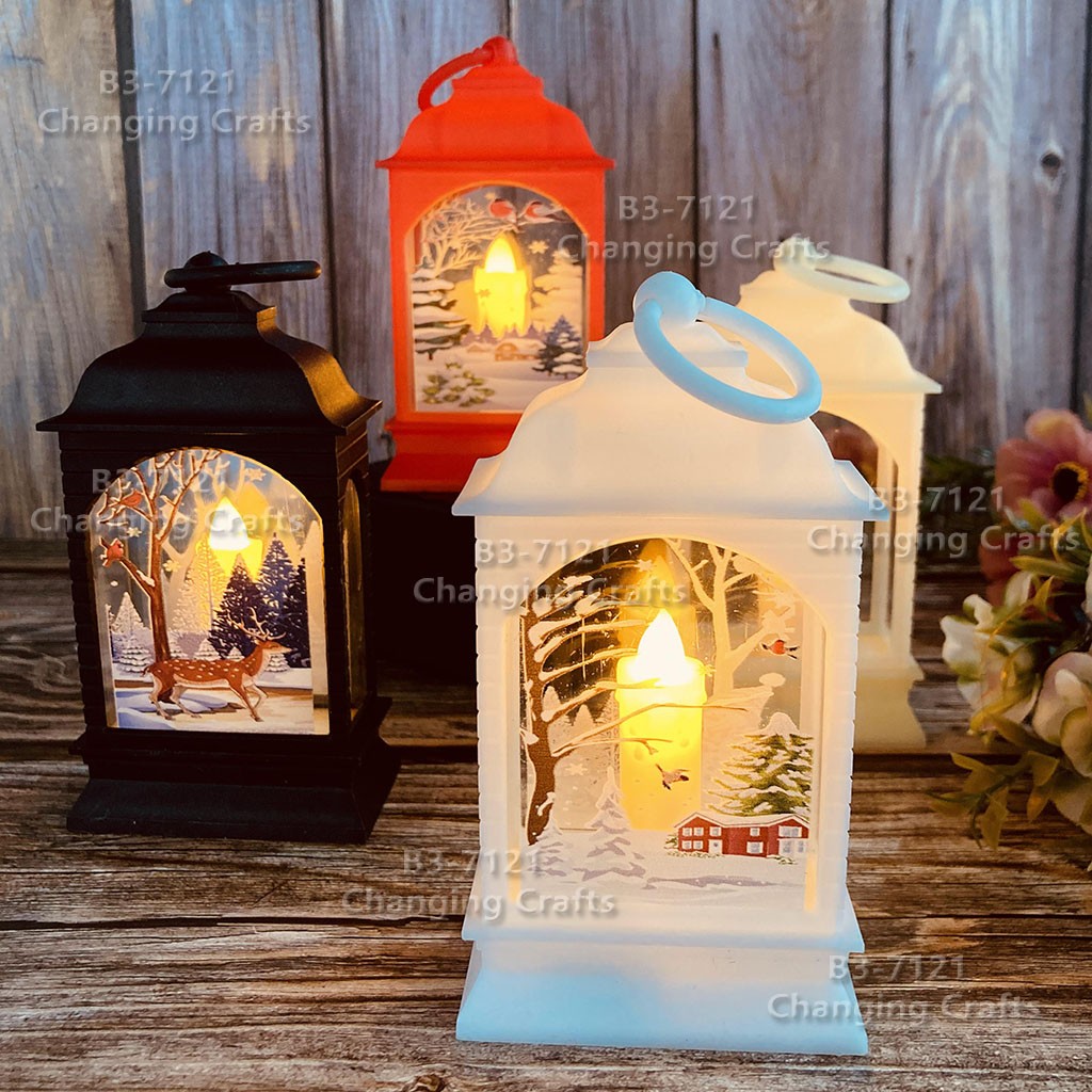 Douyin snowflake crystal wishing wind lanterns, birthday gifts, wedding ornaments, decorations, night lights, wholesale at street stalls detail image 1