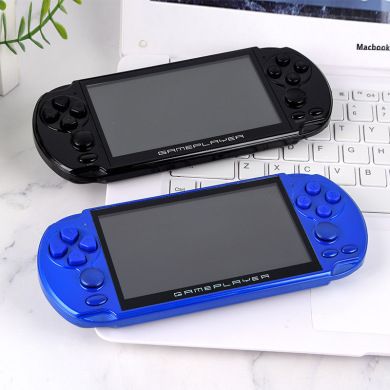 X9升级版三代掌上游戏机16G外贸掌机5.1寸大屏PSP双摇杆128位街机细节图