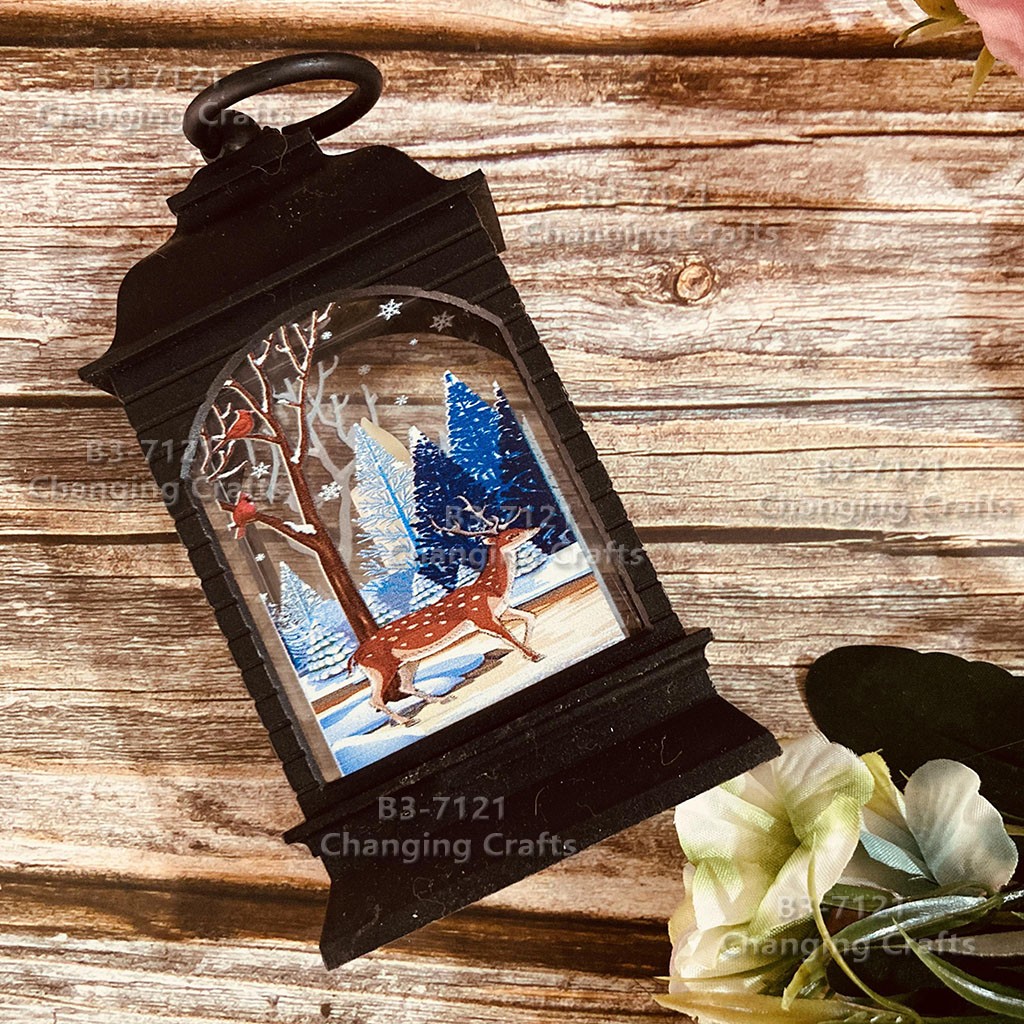 Douyin snowflake crystal wishing wind lanterns, birthday gifts, wedding ornaments, decorations, night lights, wholesale at street stalls detail image 8