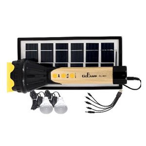 太阳能板手电筒套装031图