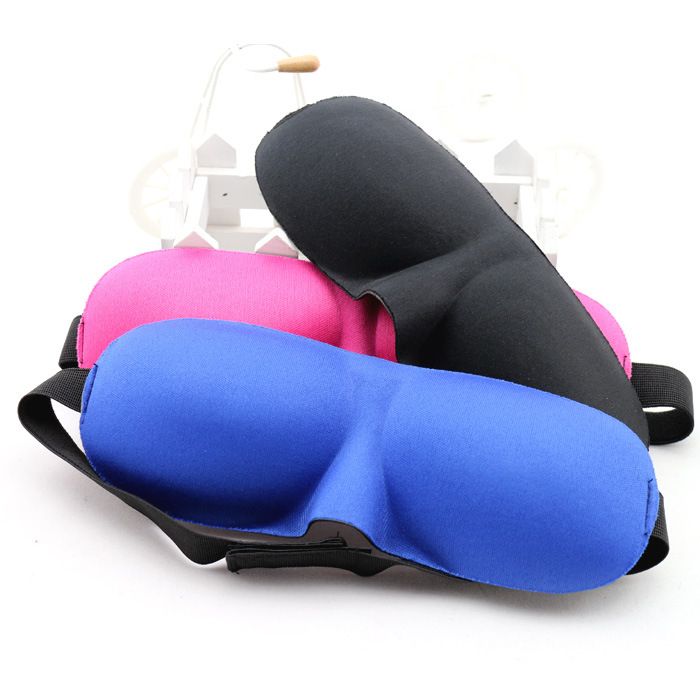 眼罩3d眼罩3D立体无痕护眼罩男女睡觉航空卡通遮光用睡眠眼罩定制  量大价格请咨询客服图