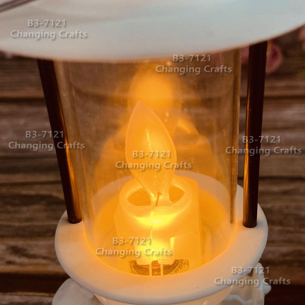 Douyin wan Christmas Ghost Festival wish lantern birthday gift wedding decoration night lamp stand wholesale small oil lamp Specification drawing
