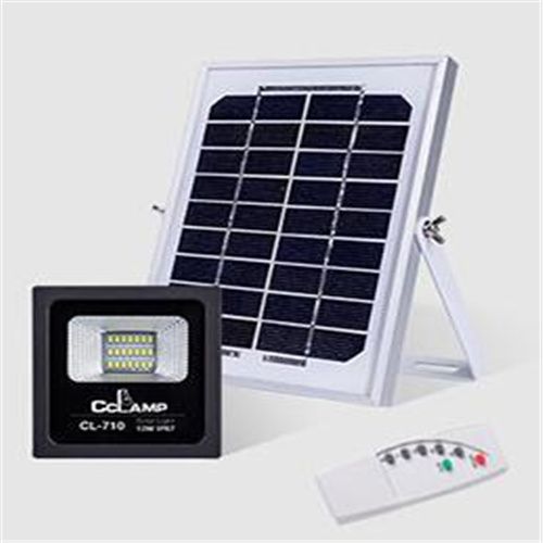 The solar floodlight can be remotely controlled 710