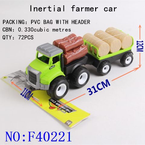Toy inertia farmer children creative car wholesale spread across the border