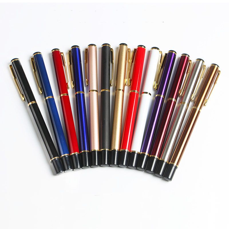 Factory direct sales of office gift signature metal bead pen details Picture