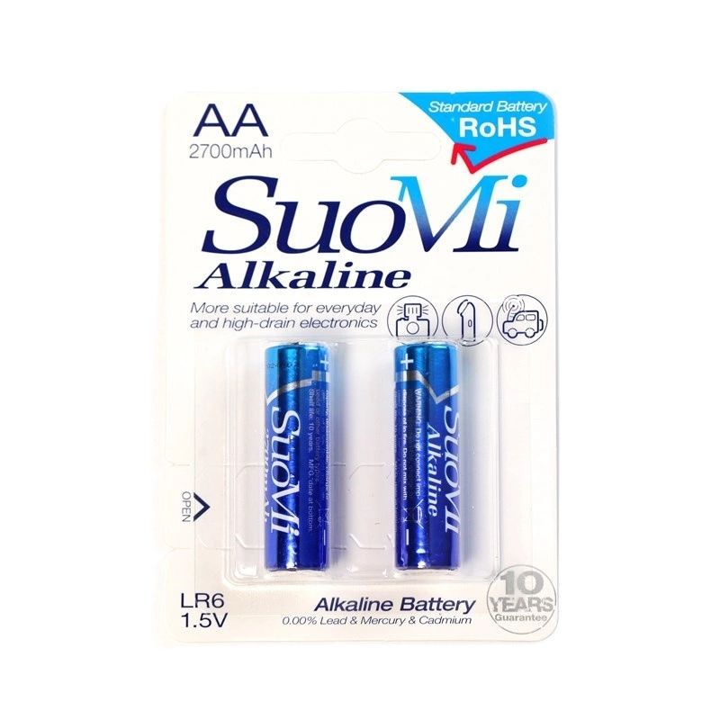 OEM Alkaline heavy duty lr6 aa battery from China factory  thumbnail