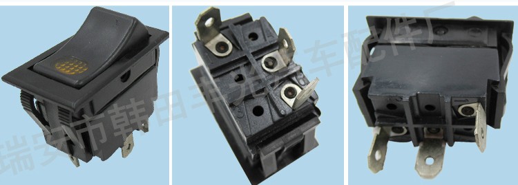 Factory direct sales are suitable for the modification of general-purpose car rocker plate button switches with single flash switches and red bulbs pic 9