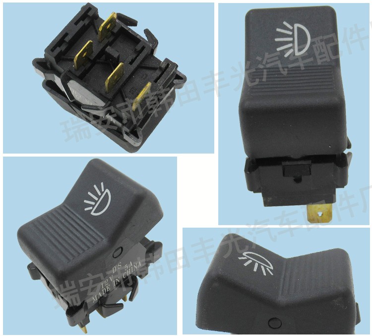 Factory direct sales suitable for LADA car switch, car low beam switch 12V 5A 4 pins pic 6
