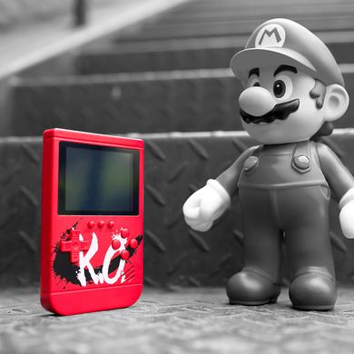 KO game box Handheld console Retro mini Tiktok classic childhood handheld red and white arcade
