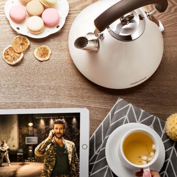 Morphyrichards imported 304 stainless steel electric kettle MR7076A 1.5L electric kettle Specification image